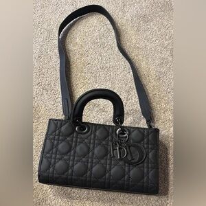 Dior Black Quilted Shoulder Bag